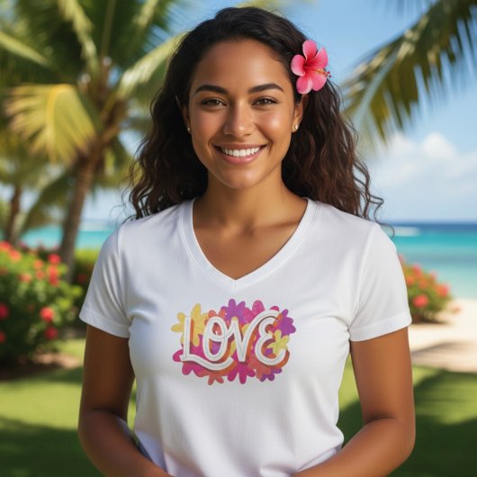 LIEBE Tri-Blend-Shirt T-Shirt