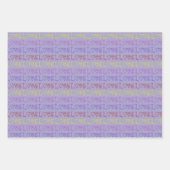 Liebe Trio Geschenkpapier Set (Vorderseite 3)