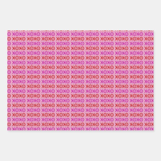 Liebe Trio Geschenkpapier Set (Vorderseite 2)