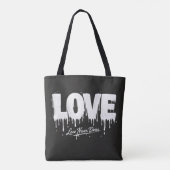 Liebe trocknet nie tasche (Rückseite)