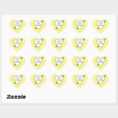 Liebe Trommeln Heart Stickers (Packung mit 20 Stüc (Blatt)