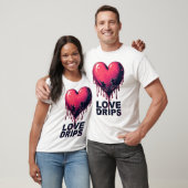Liebe Tropfen T-Shirt (Unisex)