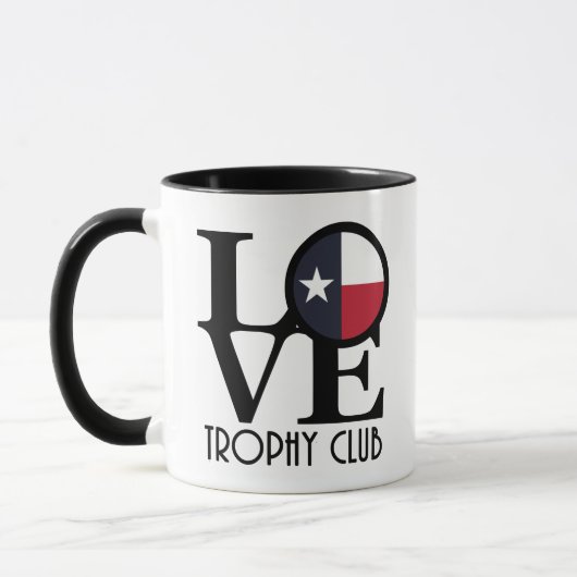 LIEBE Trophy Club Tasse (Links)