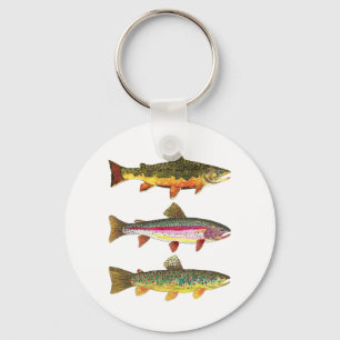 Liebe Trout? Perfektes Geschenk für Angler-Ichthy Schlüsselanhänger