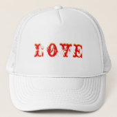 Liebe Trucker Hat Truckerkappe (Vorderseite)