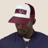 Liebe Trucker Hat Truckerkappe (Beispiel)