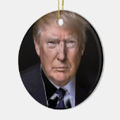 Liebe Trump Keramik Ornament (Links)