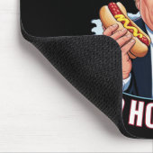 Liebe Trump und heiße Hunde - Unglaublich witzig k Mousepad (Ecke)