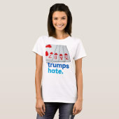 Liebe-Trumpf-Hass-T - Shirt (Vorne ganz)
