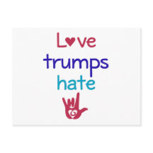 Liebe Trumps Hass gegen Trump