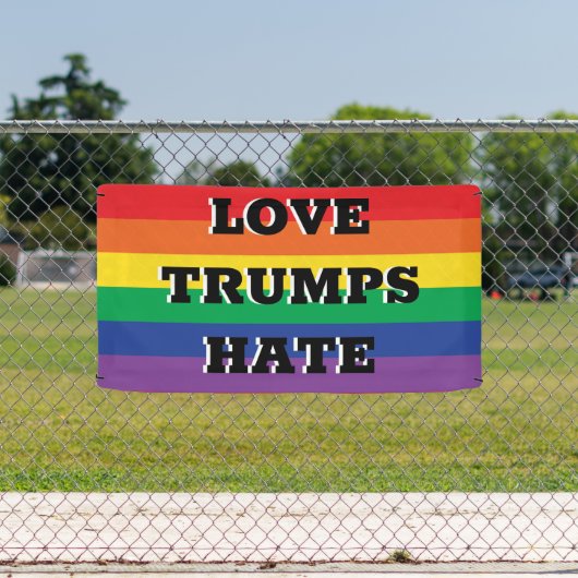 Liebe Trumps Hate Banner (Insitu)
