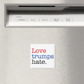 Liebe Trumps Hate Magnet (In Situ (Geschirrspüler))