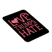 Liebe Trumps Hate Magnet (Rechte Seite)