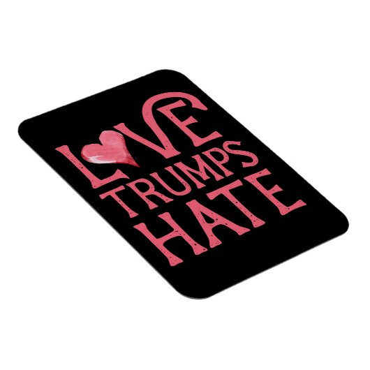 Liebe Trumps Hate Magnet (Rechte Seite)