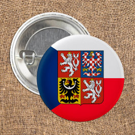 Liebe Tschechien und Tschechische Fahne Mode / Spo Button