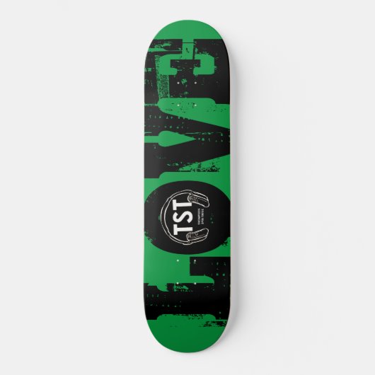 LIEBE/TST-Skateboard Skateboard (Vorderseite)