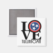 LIEBE Tullahoma Magnet (Vorderseite/Rückseite)