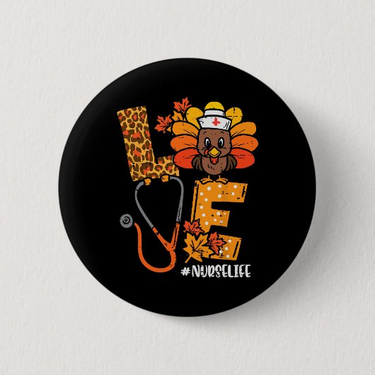 Liebe Türkei Erntedank Krankenversicherung Fall Sc Button (Vorderseite)