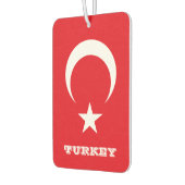 Liebe Türkei Luftkühler, türkische Flagge Autolufterfrischer (Links)