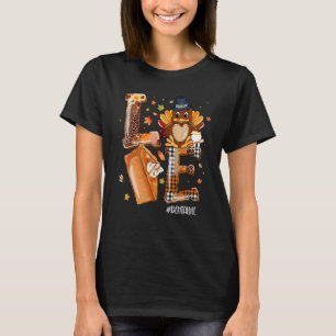 LIEBE Türkei Pilgrim Pumpkin Pie Dental Life Danke T-Shirt
