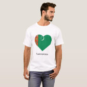 Liebe Turkmenistan T-Shirt (Vorne ganz)