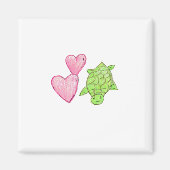 Liebe Turtle Magnet (Vorne)