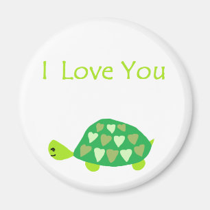Liebe Turtle Magnet