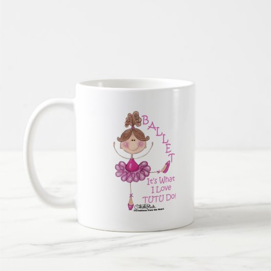 Liebe "TUTU" Do! Mug Kaffeetasse (Links)