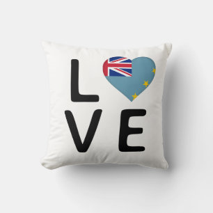 Liebe - Tuvalu-Flagge Kissen
