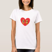 Liebe Twin Souls T-Shirt (Vorderseite)