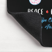 Liebe Typ 1 Diabetes Männer Frauen Mousepad (Ecke)