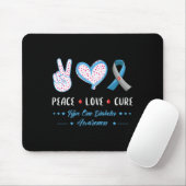 Liebe Typ 1 Diabetes Männer Frauen Mousepad (Mit Mouse)