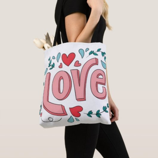Liebe Typografie Moderne Taschen