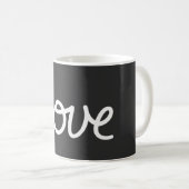 Liebe Typografie Tasse (VorderseiteRechts)