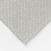 LIEBE Typografie und rosa Herz | Fleece Blanket (Ecke)