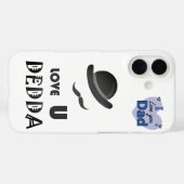 Liebe U Dedda - Sondergeschenk des Vaters, elegant Case-Mate iPhone Hülle (Rückseite (Horizontal))