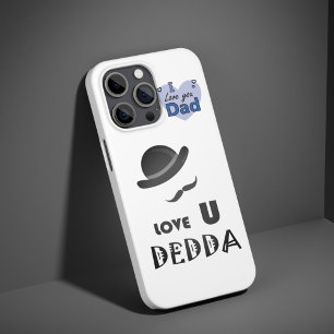 Liebe U Dedda - Sondergeschenk des Vaters, elegant iPhone 16 Hülle