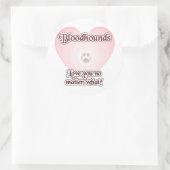Liebe U egal was - Aufkleber (Tasche)