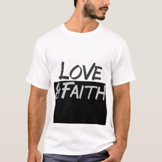 "Liebe-u. Glauben-" Inspirational T - Shirt
