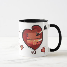 Liebe u. mehr Liebe 11oz. Tasse