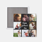 Liebe u Papa Happy Vatertag #2 Magnet (Vorderseite/Rückseite)