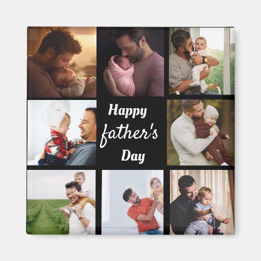 Liebe u Papa Happy Vatertag #2 Magnet (Vorne)