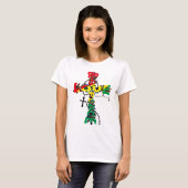 LIEBE U. PEACE-CROSS T-Shirt (Vorne ganz)