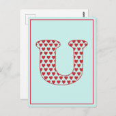 LIEBE U POSTKARTE (Vorne/Hinten)