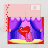 LIEBE U POSTKARTE (Vorne/Hinten)