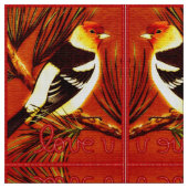 Liebe U Tanager Stoff (Nahaufnahme)