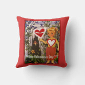 Liebe U Valentine Pillow Kissen (Rückseite)
