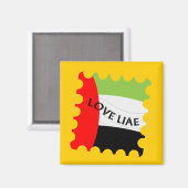 Liebe UAE Magnet (Vorderseite/Rückseite)