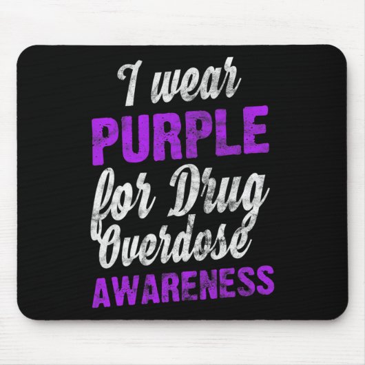 Liebe Überdosierung Bewusstsein bei Lila Pun Mousepad (Vorne)