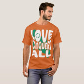 Liebe überwindet alles T-Shirt (Vorne ganz)